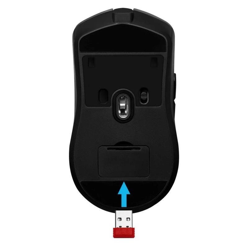 Kabellose Gaming-Maus DEFENDER Demon GM-534 RF, beidhändig, 3200 DPI, 5 Tasten, 2,4 GHz USB-A Nano-Empfänger