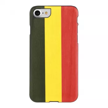 Handyhülle Man and Wood für iPhone 7/8 — reggae Schwarz