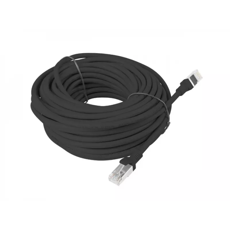 Netzwerkkabel LANBERG PCU6-10CC-1500-BK Cat6 U/UTP 15 m RJ-45 Schwarz