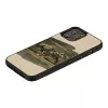 Handyhülle Man and Wood für iPhone 12 Pro Max — weißes Stier-Design