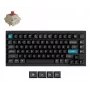 Mechanische Tastatur Keychron Q1 Ultra 8K — 75% Layout, USB + RF Wireless + Bluetooth, RGB, Schwarz