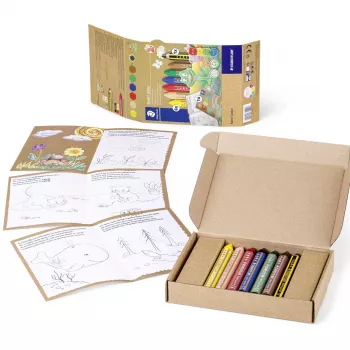 Wachsmalstifte Staedtler 61 C1 6 Stück