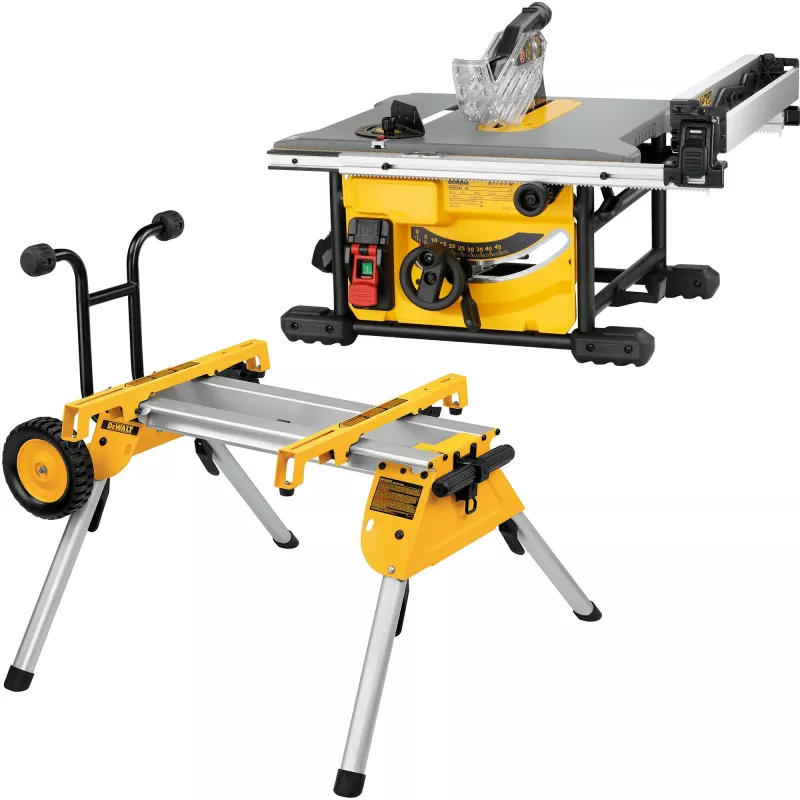 DEWALT Tischkreissäge 210 mm mit Ständer
