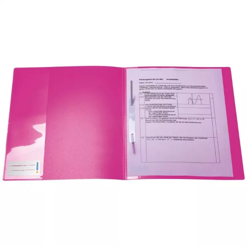 Herkömmlicher Aktenordner Herma 19638 Polypropylen PP Rosa A4