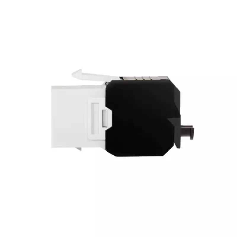 LogiLink NK4066 Keystone Module Flach Schwarz Weiß RJ-45