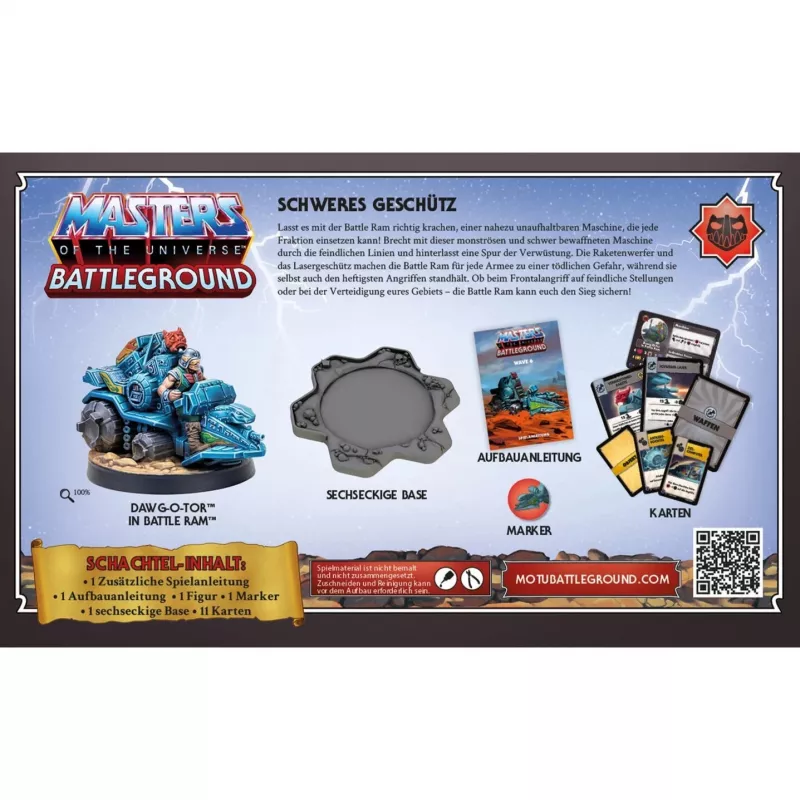 Masters of the Universe: Battleground Wave 6 - Fighting Foe Men Faction, Board Game Expansion