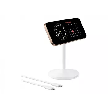 Anker MagGo Headphones Weiß USB Kabellos Schnellladung Indoor