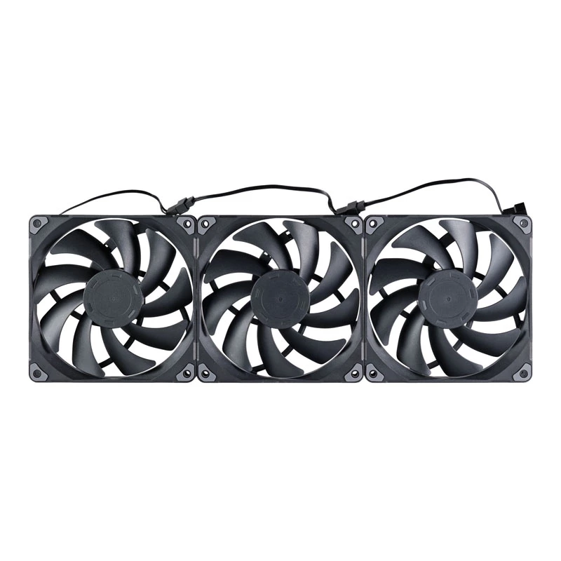 PHANTEKS M25 PWM 140mm Gehäuselüfter – 3er-Pack, Schwarz