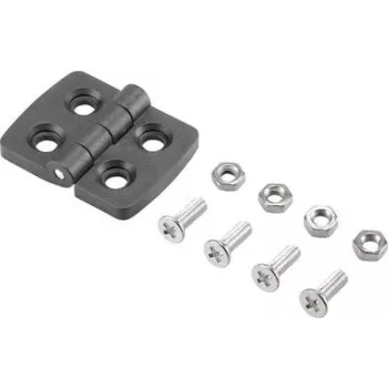 Basetech Kunststoffscharnier 39x30x4mm 39 mm 1 Stück (BT-1697225)