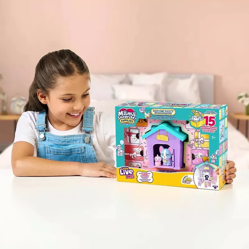 Figurenset Little Live Pets - Families Moms House Party