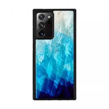 Schutzhülle iKins für Samsung Galaxy Note 20 Ultra – blue lake Schwarz