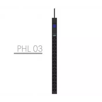 PowerWalker 10133027 Stromverteilungseinheit (PDU) 16 AC-Ausgänge 0U Schwarz