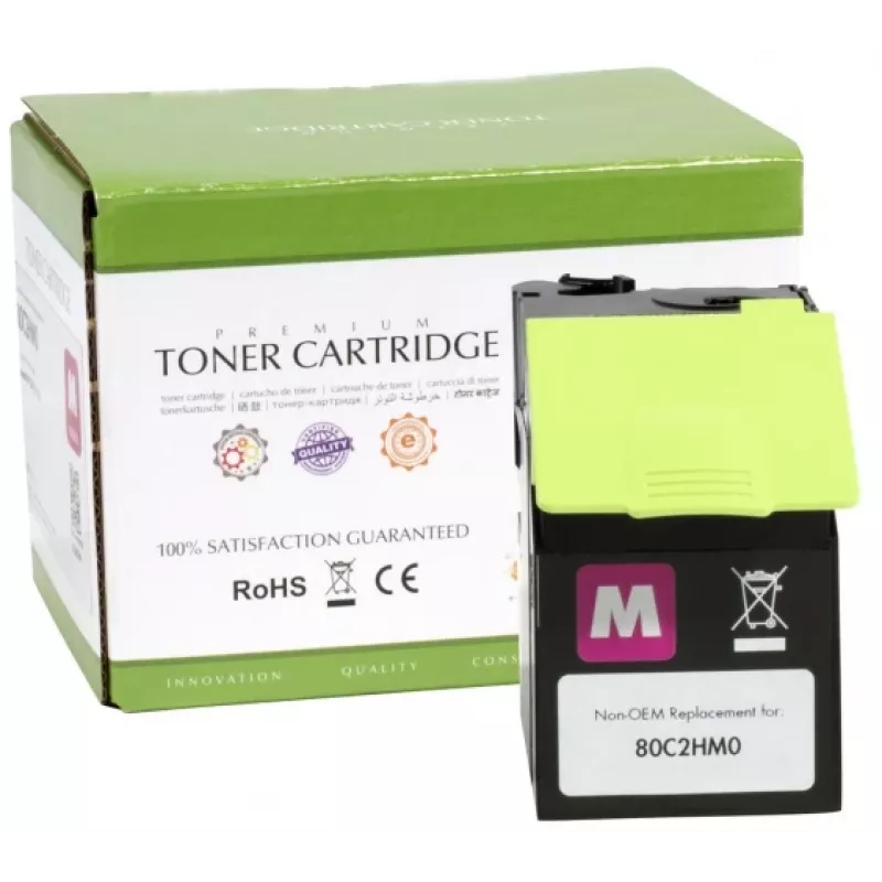 Kompatibel Static-Control Lexmark 802HM (80C2HM0), Magenta, 3000 Seiten