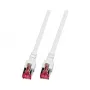 EFB-Elektronik RJ45-Patchkabel Cat.6 S/FTP LSZH Weiß 3m