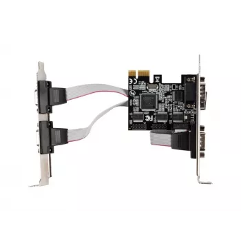 Schnittstellenkarte intern PCIe Lanberg PCE-DB9-004