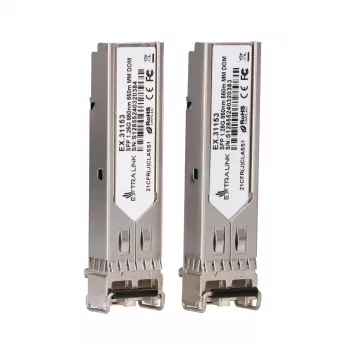 SFP-Modul Extralink 1,25 Gbit/s LC/UPC 850 nm 550 m Multimode (2er-Pack)