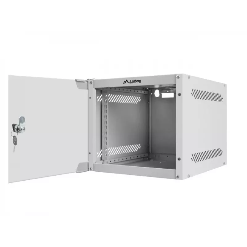 Wandmontage-Rack LANBERG WF10-2304-10S 4U, 280×310×247 mm, 20 kg Kapazität, grau
