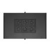 19-Zoll-Rack-Schrank LANBERG FF01-6022-23B, 22U, 600×1000 mm, schwarz, perforierte Türen