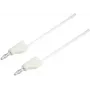 VOLTCRAFT Messleitung [Stecker 4 mm - Stecker 4 mm] 0,25 m Weiß MSB-300 (MSB-300-0.25-WS)