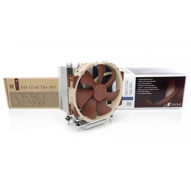 CPU-Kühler Noctua NH-U14S TR4-SP3 — 140-mm-Lüfter, Sockel TR4/SP3, 165 mm Höhe, 1,03 kg
