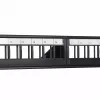 Patchpanel 1U LANBERG PPKS-1124-B, 24 Ports, 1U, ABS, schwarz, 482,6×44,5×154 mm
