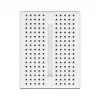 Breadboard DELOCK 18316 — lötfreies Prototyping-Board, Kunststoff, 36×46×10 mm, weiß