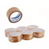 Transparentes lösungsmittelbasiertes Klebeband BESTPAK 48 mm x 60 m, klare Rolle zum Versiegeln und Verpacken
