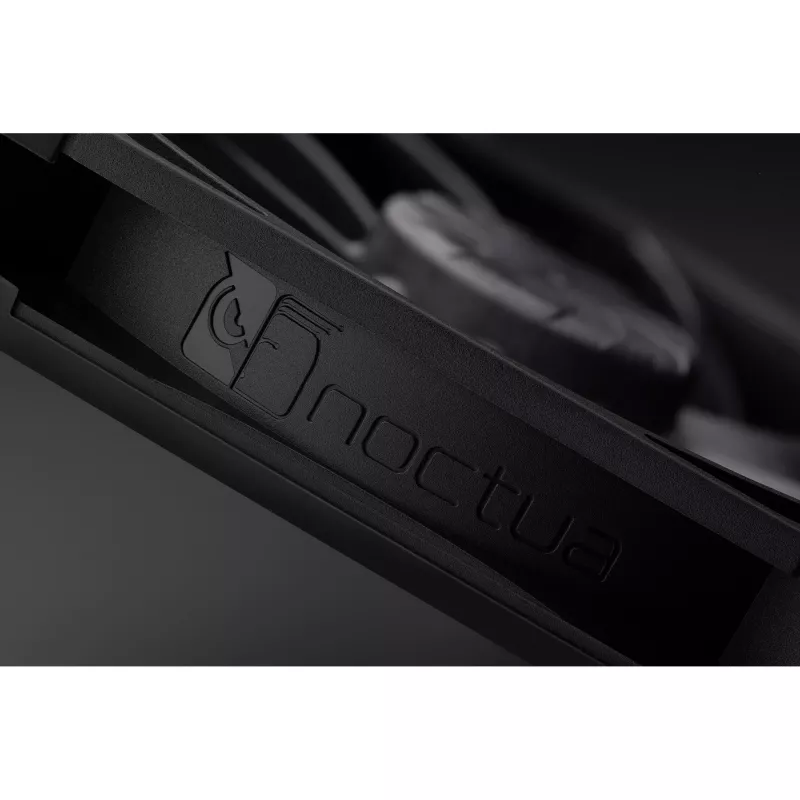 Noctua NF-A14x25 G2 PWM Sx2-PP chromax.Schwarz 140mm Doppellüfter-Set