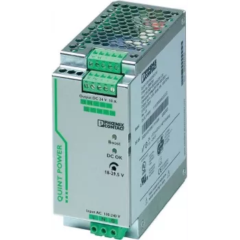 Phoenix Contact QUINT PS/1AC/24DC/10 - Stromversorgung (DIN-Schienenmontage möglich) - AC 100 - 240/DC 110 - 250 V