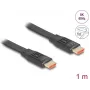 DeLOCK HDMI-Kabel 1m Typ A Standard Schwarz 48 Gbit/s