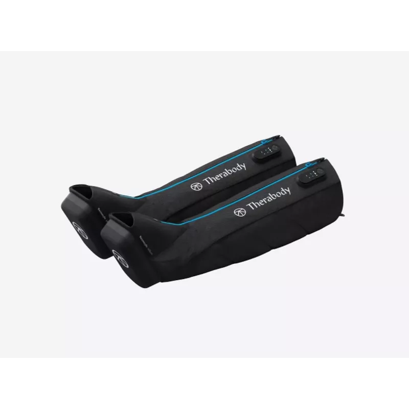 Beinmassagegerät Therabody RecoveryAir Schwarz — Kompressionsmassage, 4 Programme, Bluetooth, 240 min Akkulaufzeit