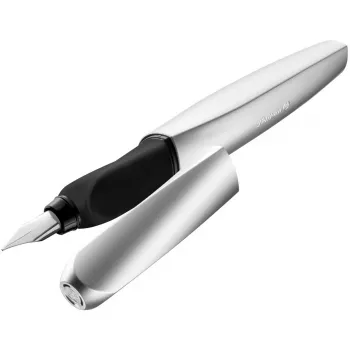 Füllfederhalter Pelikan 947101 integriertes Füllsystem Silber