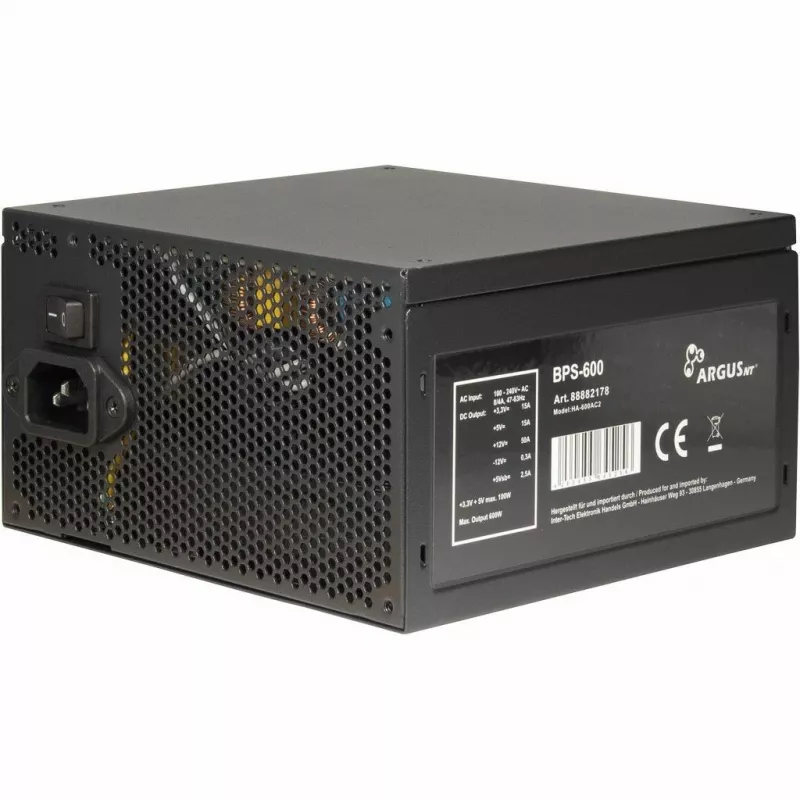 Netzteil Inter-Tech Argus BPS-600 600 W
