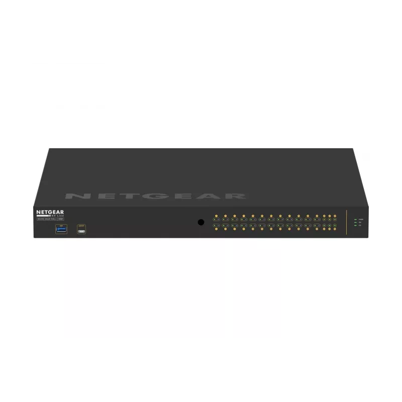 NETGEAR GSM4230UP Managed L2/L3 Gigabit Ethernet (10/100/1000) Power over Ethernet (PoE) 1U Schwarz