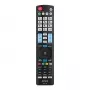 SAVIO RC-11 Infrarot-Fernbedienung für LG TV, schwarz, Reichweite 10 m, unterstützt 1 Gerät