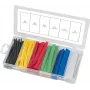 Schrumpfschlauch-Set KS Tools 970.0540 – 100 Stück, sortierte farbige Größen