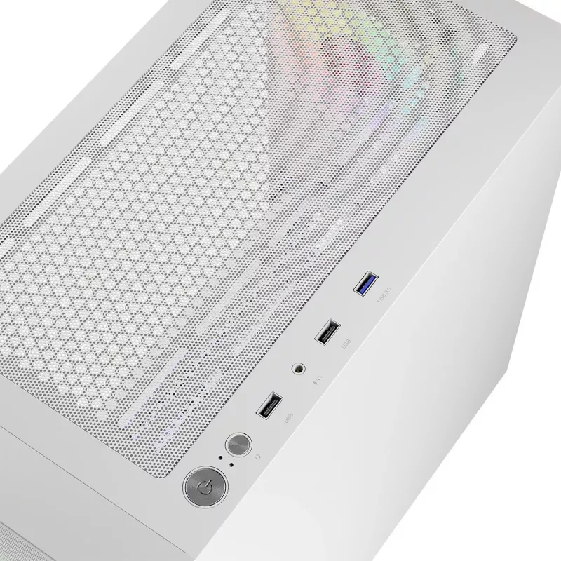 Logic PORTOS ARGB MINI USB 3.0 Gehäuse Weiß