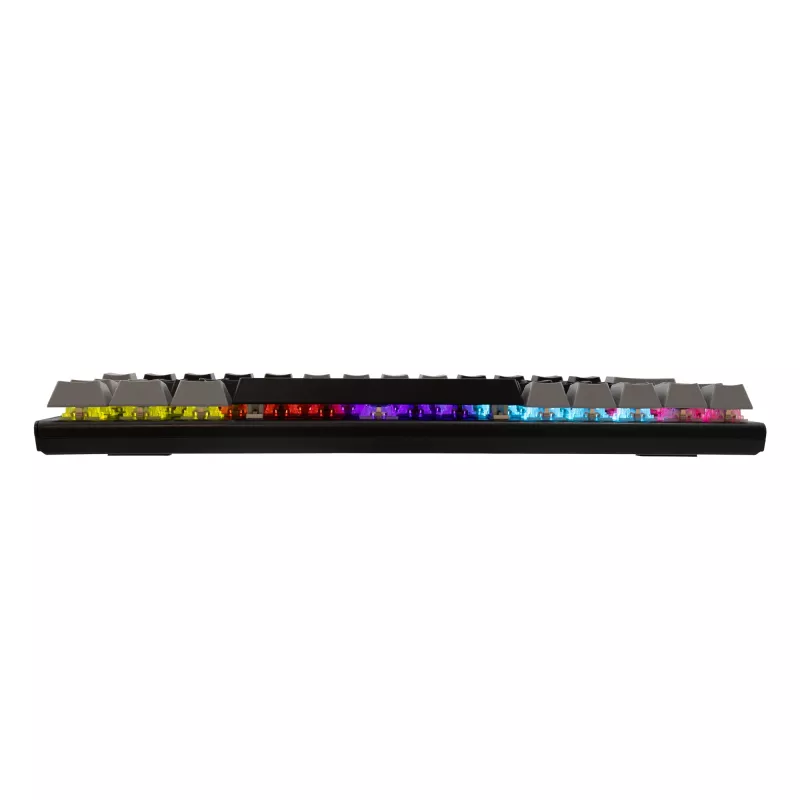 Mechanische Gaming-Tastatur White Shark Wakizashi GK-002121V2 — schwarz/grauer Rahmen, US Blue-Switches