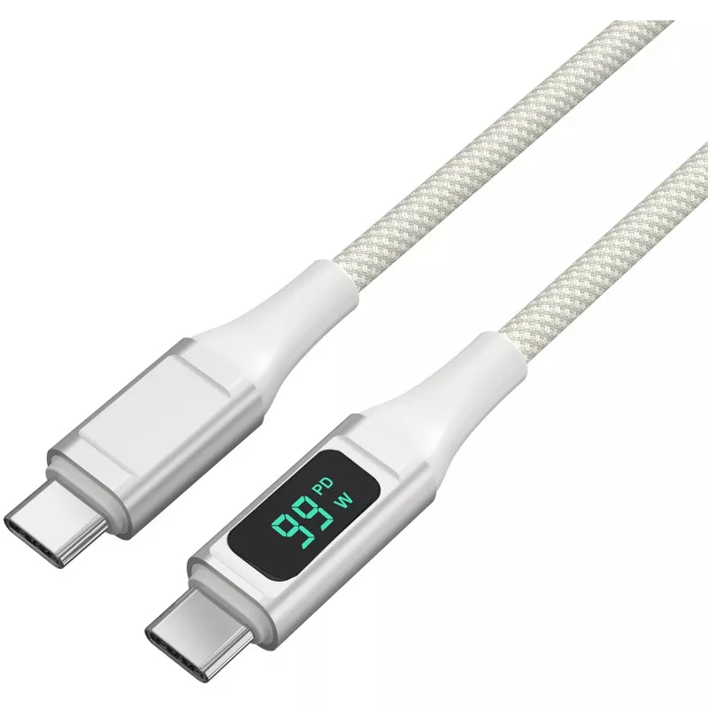 4smarts USB-C auf USB-C Kabel DigitCord 100W 1.5m. wei