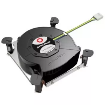 Dynatron Q8 - Prozessor-Luftkühler - Aktiv - (für: LGA1700) - Kupfer - 80 mm - 1U (A 2753)