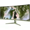 Gebogener Computermonitor Arozzi Nova 34 Zoll (86,4 cm) 3440×1440 AZ-NO-34T2K165-FST Grün
