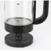JATA HA702 Wasserkocher 1,2 l 1500 W Schwarz Transparent