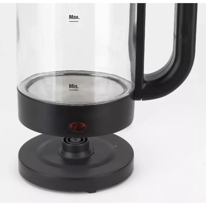 JATA HA702 Wasserkocher 1,2 l 1500 W Schwarz Transparent