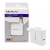 Qoltec GaN Charger FAST 108W | 5-20V | 3-4.7A | USB C | Weiß