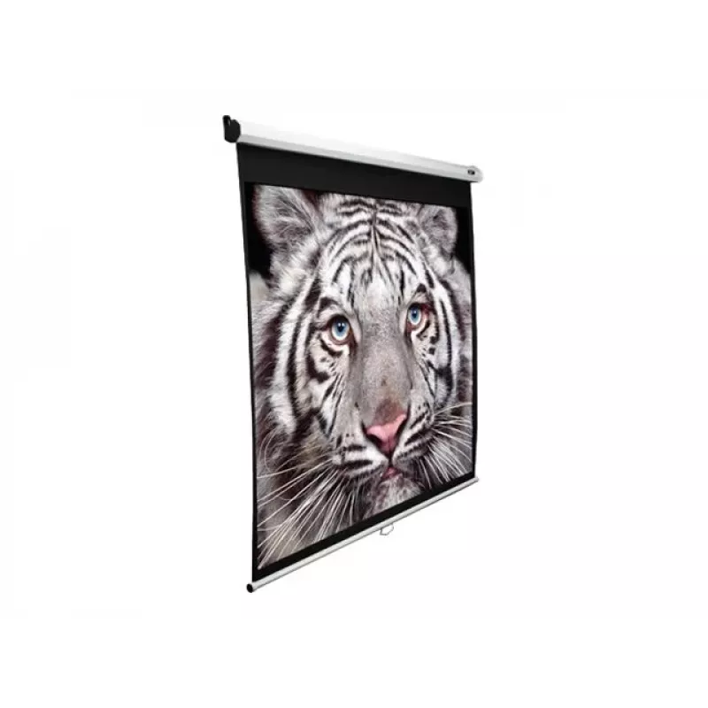 Elite Screens | Manual Series | M128NWX | Diagonale 128 Zoll | 16:10 | Sichtbare Bildbreite (B) 275 cm | Weiß