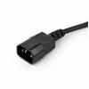 Gembird EG-PSU3-01 Stromverlängerung 0,6 m 3 AC-Ausgänge Innenbereich Schwarz