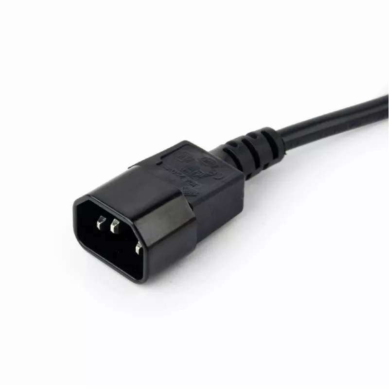 Gembird EG-PSU3-01 Stromverlängerung 0,6 m 3 AC-Ausgänge Innenbereich Schwarz