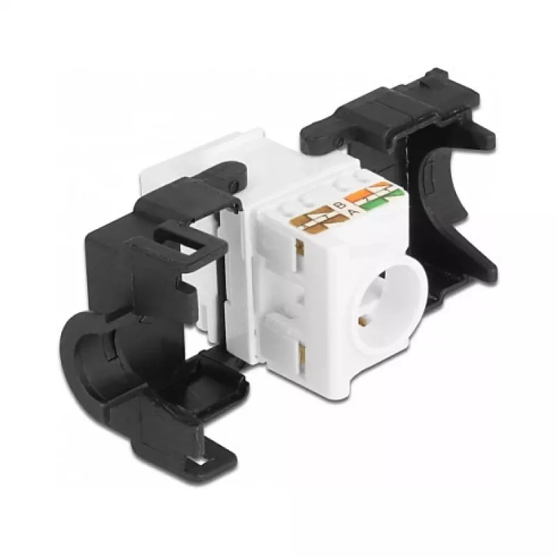 Keystone-Modul RJ45-Buchse auf LSA DeLOCK 87034