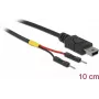 USB-Kabel DeLOCK 85412 Mini-USB B Schwarz 0,1 m