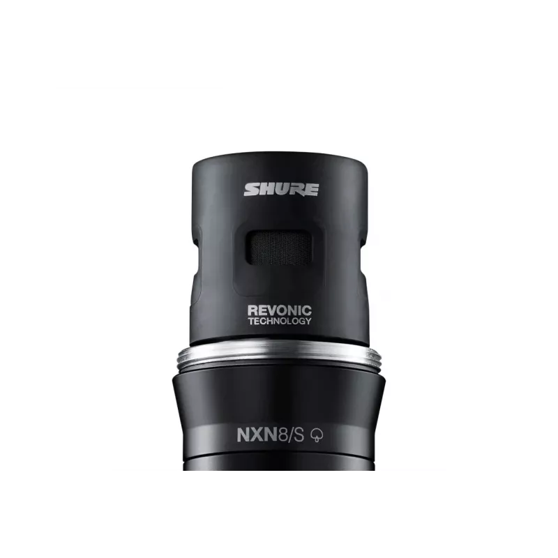 Shure Nexadyne™ 8/S - dynamisches Mikrofon, Supernierencharakteristik mit XLR-Anschluss, schwarz